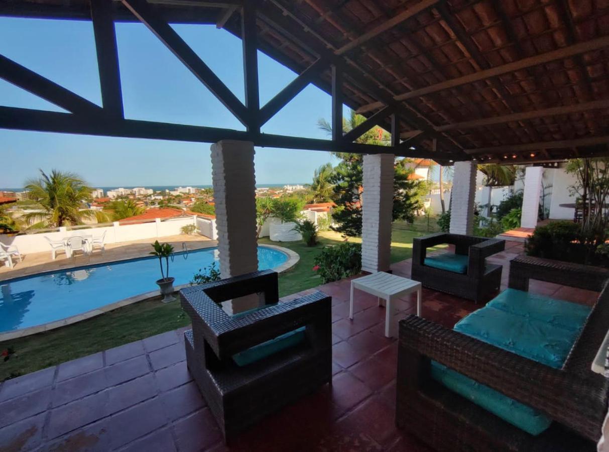 Casa No Porto Das Dunas Com Vista Pro Mar Акирас Экстерьер фото